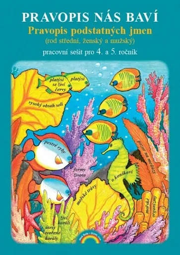 Pravopis nás baví - pravopis podstatných jmen (rod střední, ženský a mužský - Lenka Andrýsková