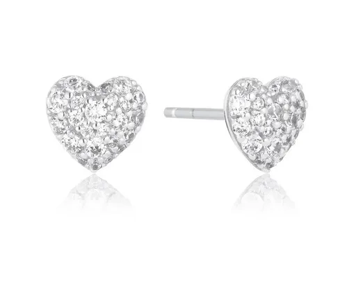 Sif Jakobs Romantické stříbrné náušnice s kubickými zirkony Caro SJ-E72350-CZ