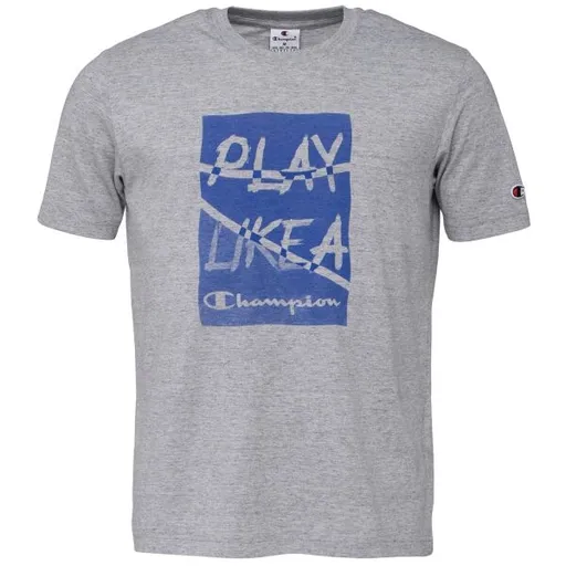Champion SS TEE Pánské tričko, šedá, velikost