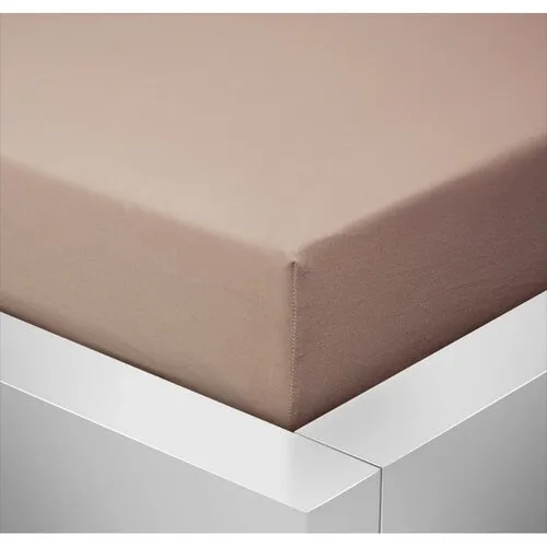 Jersey prostěradlo Standard béžová, 180 x 200 cm
