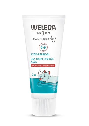 Weleda Dětský zubní gel s fluoridem 0–⁠⁠⁠⁠⁠⁠6 let 50 ml
