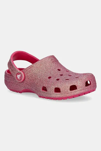 Pantofle Crocs CLASSIC IRIDESCENT GLITTER CLOG KIDS