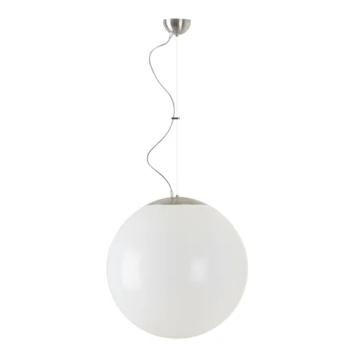 OSMONT ISI66723 ISIS L4 závěsné plastové svítidlo nerez broušená / bílá IP40 4000 K 41W LED