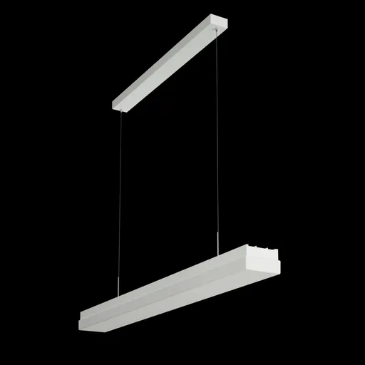 OSMONT MAT60082 MATAR LE5 závěsné plastové svítidlo bílá IP40 3000 K 26W LED