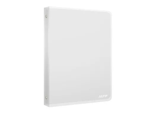 Pořadač M 4-kroužek čirý PP A4