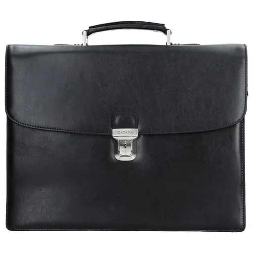 Pánská kožená aktovka Katana Marcus - černá