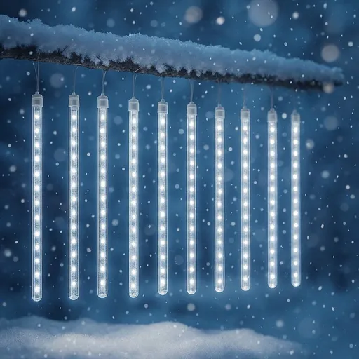 Nexos 197 Vánoční dekorativní osvětlení - vodopádový efekt - studeně bílé