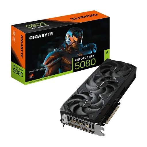 GIGABYTE RTX 5080 WINDFORCE SFF/16GB/GDDR7