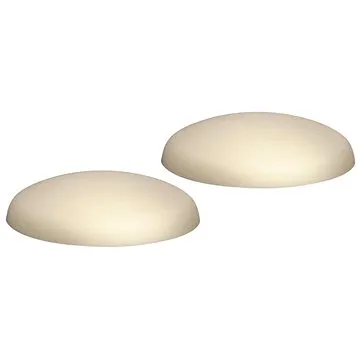 Zarážka dveřní, O 40 mm, bílá, 6 ks (148427)