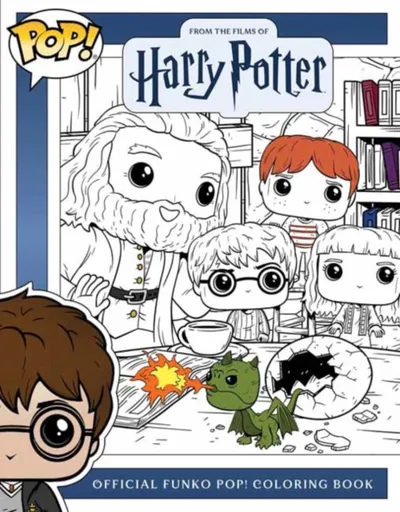 Official Funko Pop Harry Potter Coloring Book - Insight Editions