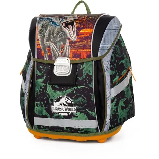 Oxybag JURASSIC WORLD Školní batoh, černá, velikost