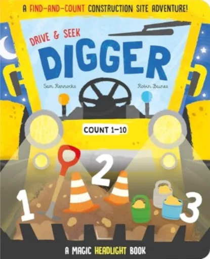 Drive & Seek Digger - A Magic Find & Count Adventure - Jenny Copper