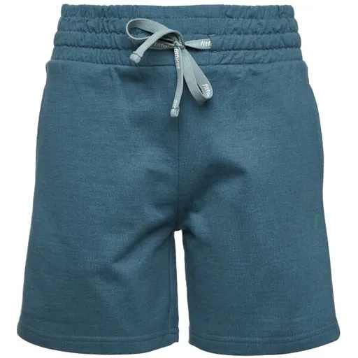 Fitforce TRUFFE Dívčí fitness šortky, tyrkysová, velikost 140-146