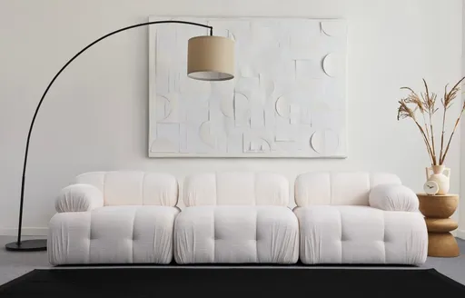 Trojmístná pohovka Petite 3 - White