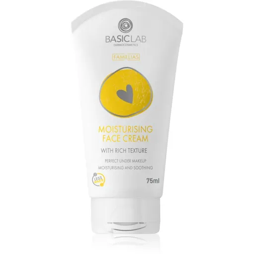 BasicLab Dermocosmetics Famillias bohatý hydratační krém na obličej 75 ml