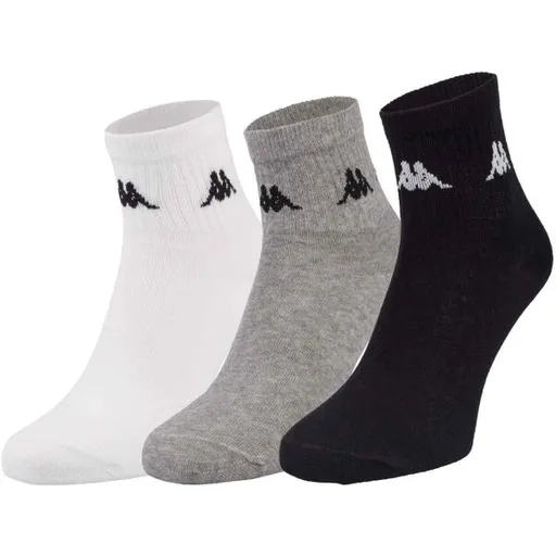 Kappa ROTEZ Unisex ponožky, černá, velikost