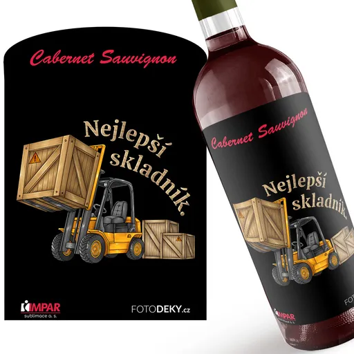 Víno Nejlepší skladník (Druh Vína: Červené víno)