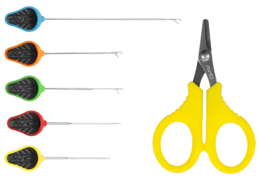 Avid carp set jehel a nůžky re-rig tool set