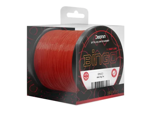 Delphin Vlasec Bingo Matt Tm. červená,Delphin Vlasec Bingo Matt Tm. červená
