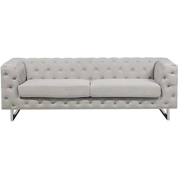 Čalouněná BELIANI třímístná béžová VISSLAND (beliani_118540)