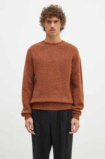 Vlněný svetr Norse Projects Birnir Brushed Lambswool