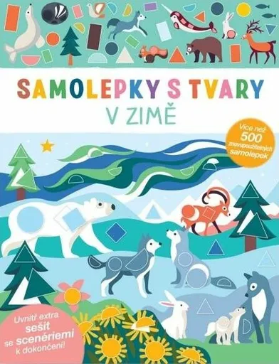 Samolepky s tvary V zimě - Nadia Taylor