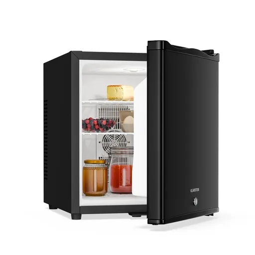 Klarstein Matterhorn 28, mini lednice, 28 litrů, 35 dB, kompaktní, uzamykatelná