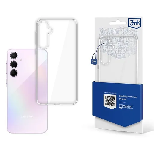 3mk ochranný kryt Clear Case pro Samsung Galaxy A55 5G, čirá