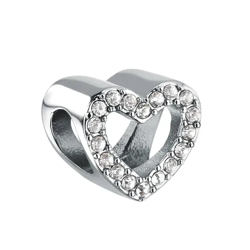 Morellato Moderní ocelový korálek s krystaly Drops SCZ1385