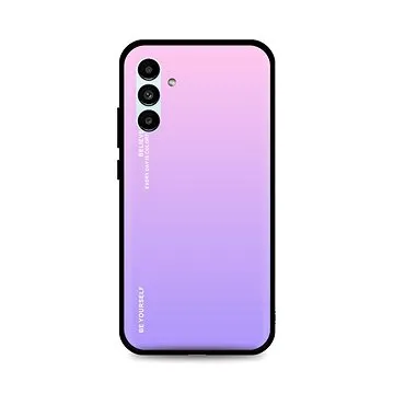 TopQ Kryt LUXURY Samsung A04s pevný duhový růžový 88068 (88068)