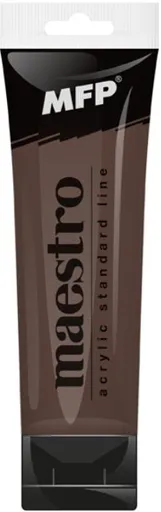 Akrylová barva MFP Maestro 75ml - burnt umber