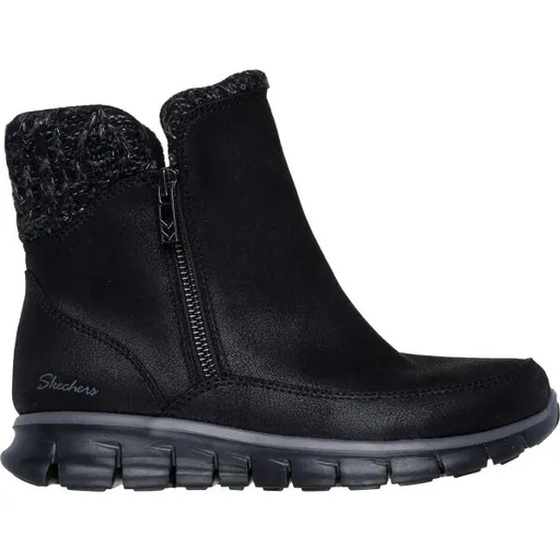 Skechers SYNERGY - LOVERY COLLAB Dámská zimní obuv, černá, velikost