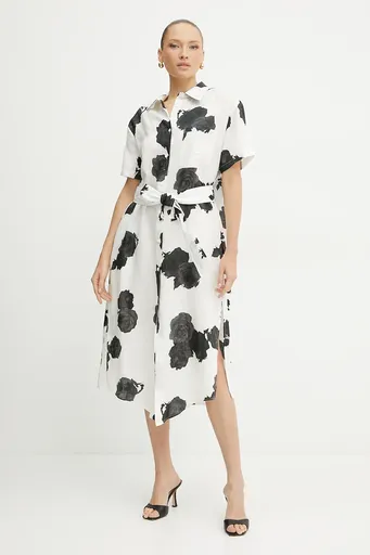 Lněné šaty Liviana Conti