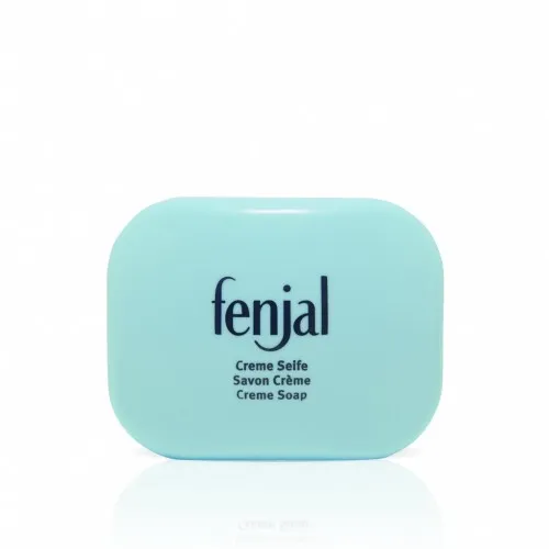 Fenjal Creme Soap  krémové mýdlo v plastové krabičce  - krémové mýdlo v plastové krabičce  100 g