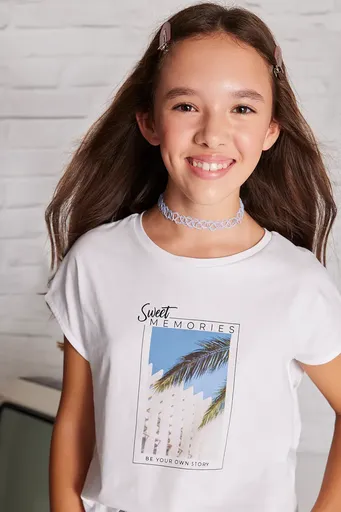 Dětské bavlněné tričko Mayoral