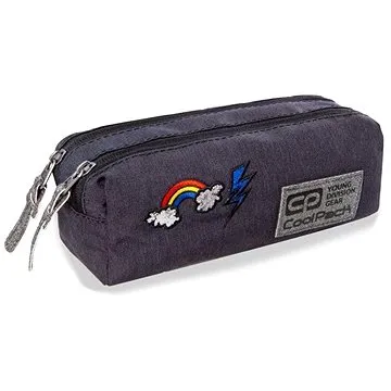 COOLPACK Šedivý Edge Sparkling grey (5907620122493)