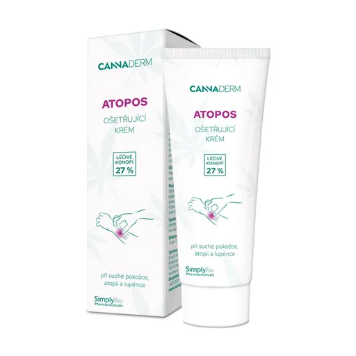 Cannaderm Atopos Ošetřující krém 75 ml