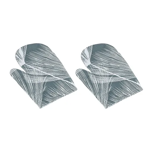 Bellatex Kuchyňská chňapka Chmýří šedá, 28 x 18 cm, 2 ks