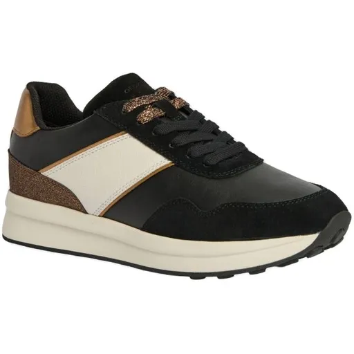Geox D RUNNTIX Dámská volnočasová obuv, černá, velikost