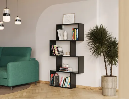 Knihovna Egurro černá