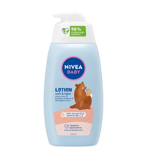 Nivea baby Lehké tělové mléko pumpa 500 ml