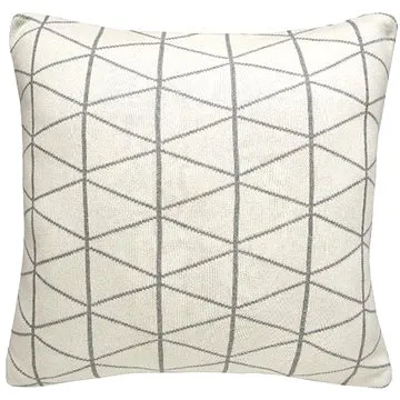 Scanquilt pletený povlak na polštář Design geo (34467)