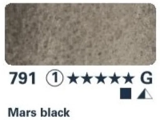 Akvarelová barva Horadam 1/2 – 791 Mars black