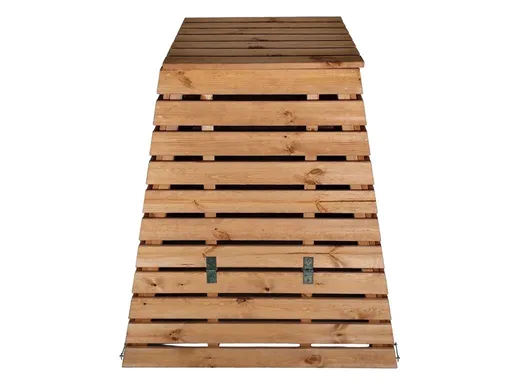 Dřevěný kompostér 800 L pyramida - česká výroba