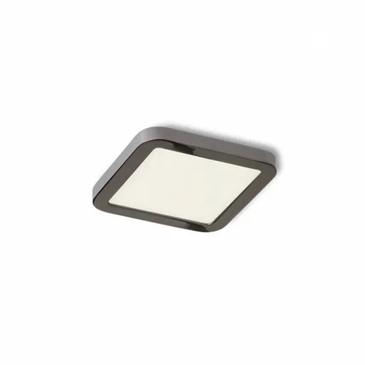 RED - DESIGN RENDL RENDL HUE SQ 9 zápustná černý chrom 230V LED 6W 3000K R12776