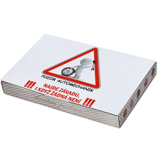 Bonboniera Pozor automechanik