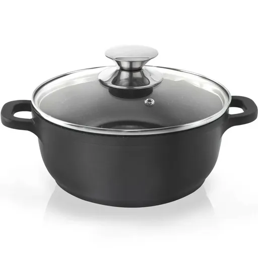 Orion Hrnec se skleněnou poklicí Grande, pr. 24 cm, 4 l