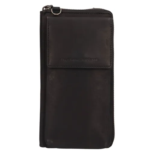 Dámská kožená crossbody kabelka s peněženkou The Chesterfield Brand Lauri - černá