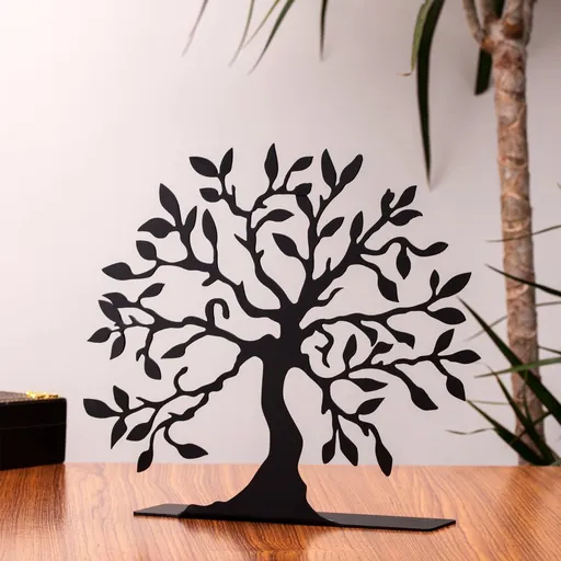 Dekorativní předmět Wood - Black