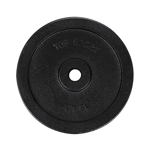 Litinový kotouč Top Sport Castyr 15 kg 30 mm